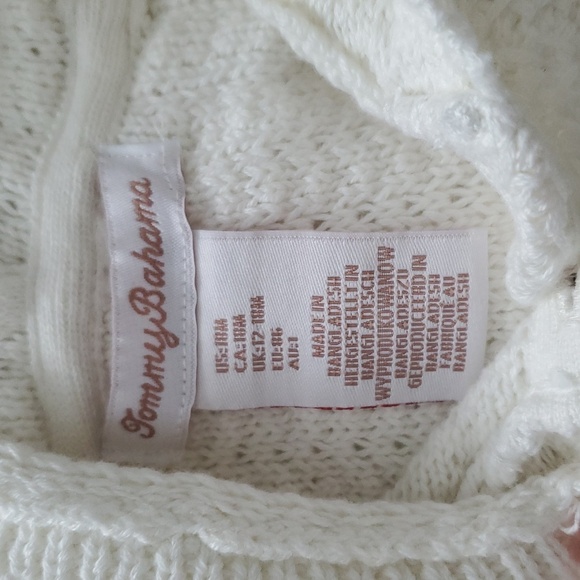 Cozy White Knit Hooded Cardigan - Picture 3 of 3